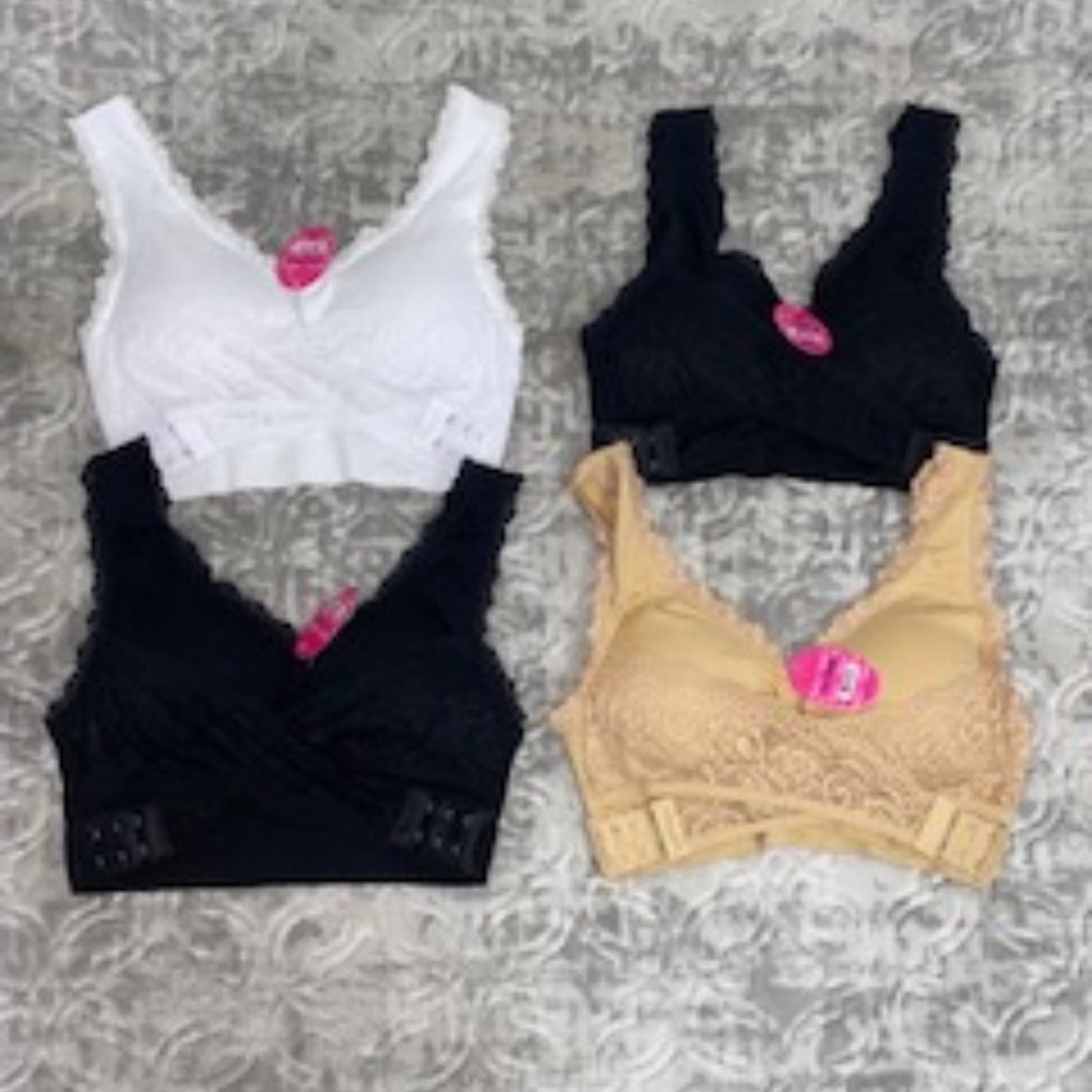 Set of 5 Bras, S/M Woman's, Angelina